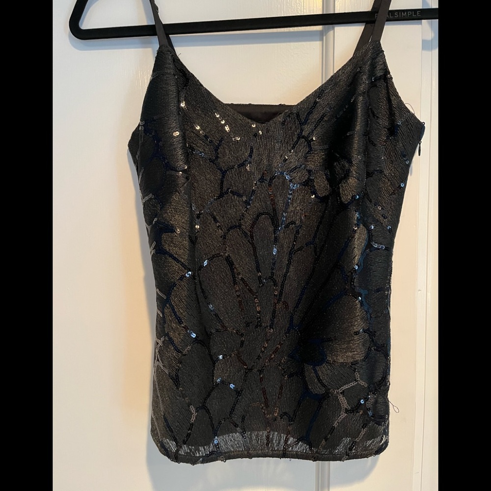 White House Black Market sequin cami